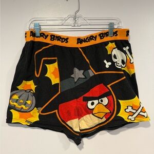 Halloween Angry Birds‎ boxer sleep shorts